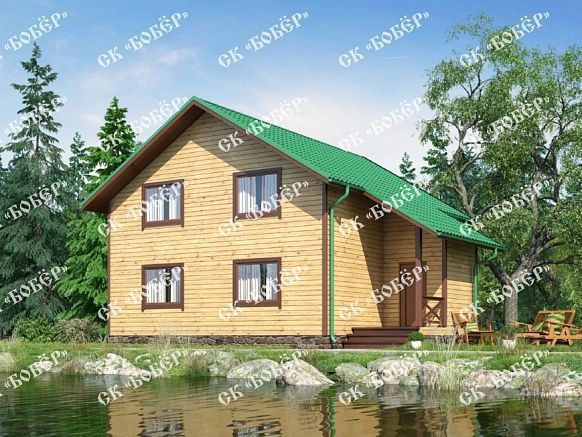 Дом из бруса 9х10